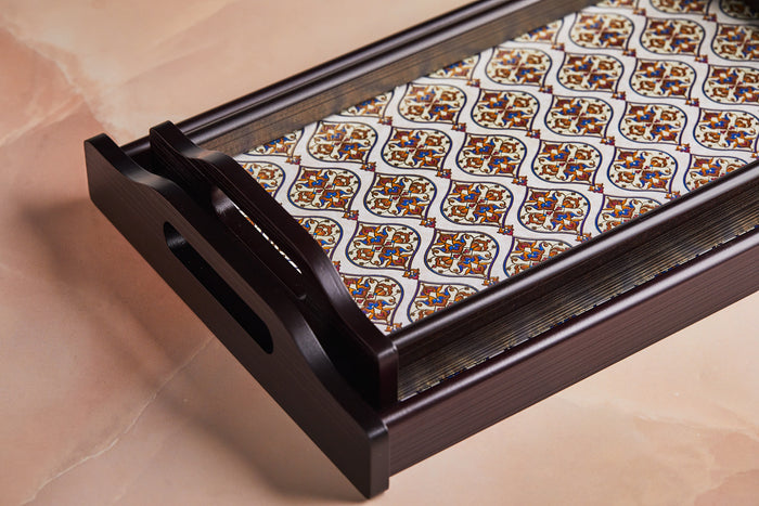 Set of 2 | Heritage Mosaic Elegance Tray