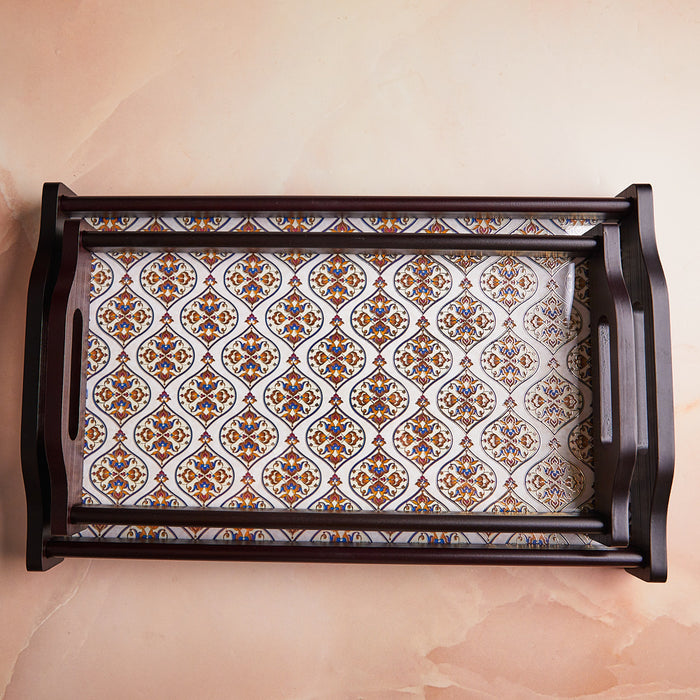 Set of 2 | Heritage Mosaic Elegance Tray