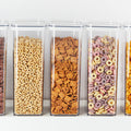 Set of 4 Airtight Food Storage Containers – 3.4 L with Transparent Lids