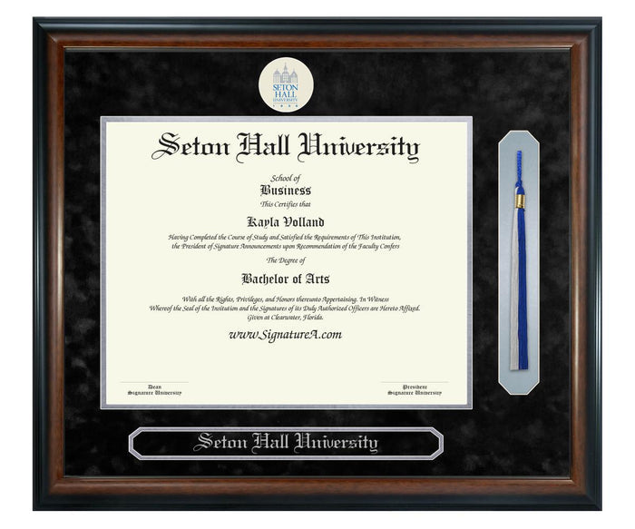 Seton Hall University Diploma Frame (SNT)