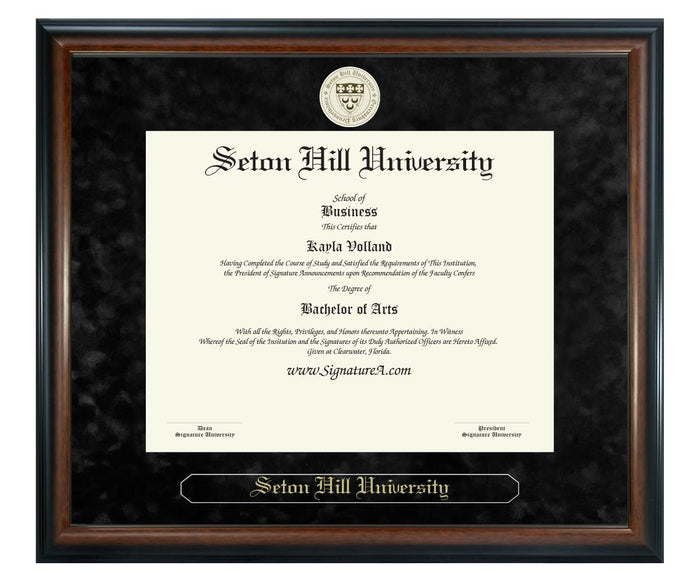 Seton Hill University Diploma Frame (SN)