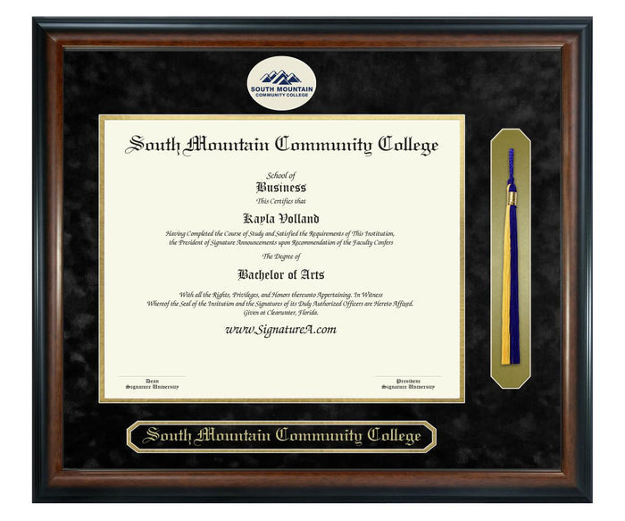 South Mountain Community College Diploma Frame (SNT)