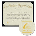 Southeast Missouri State University Certificate of Appreciation