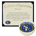 Southeastern Oklahoma State University Certificate of Appreciation