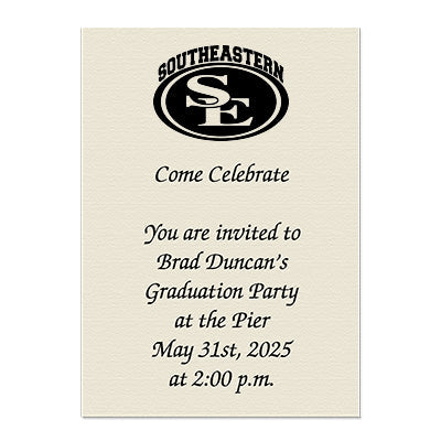 Southeastern Oklahoma State University Personal Notecard