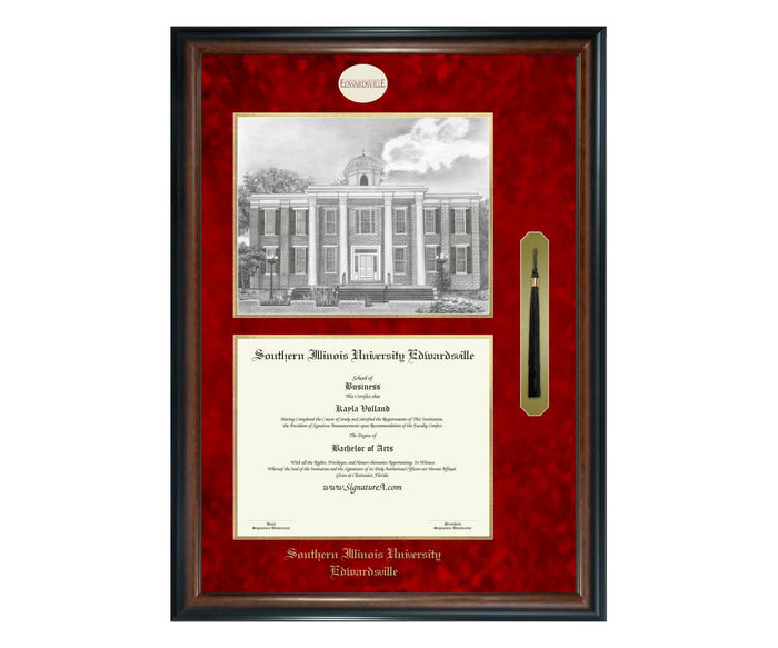 Southern Illinois University Edwardsville Diploma Frame (SNTL)