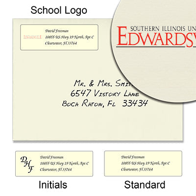 Southern Illinois University Edwardsville Return Address Labels