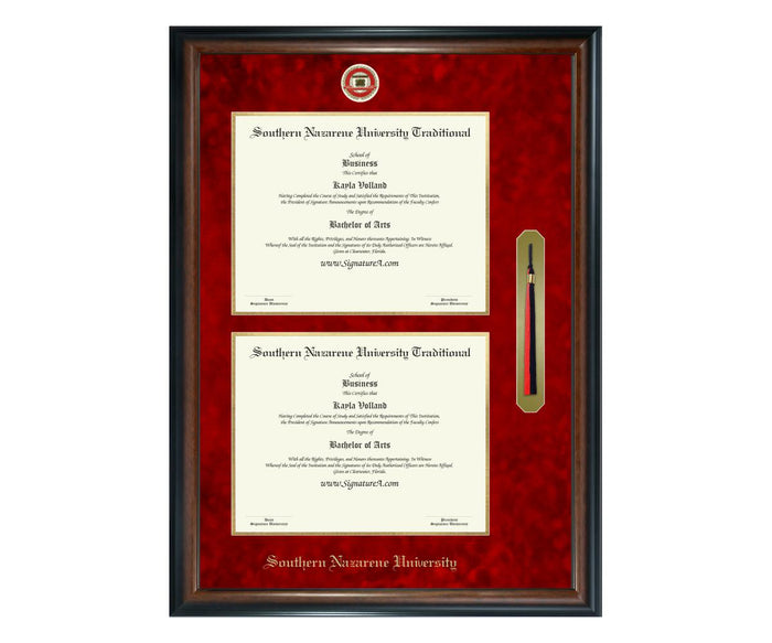 Southern Nazarene University Traditional Diploma Frame (DSNT)