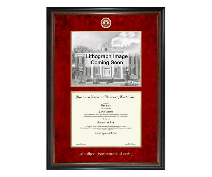 Southern Nazarene University Traditional Diploma Frame (SNL)