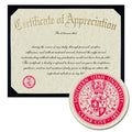 Southern Utah University Certificate of Appreciation