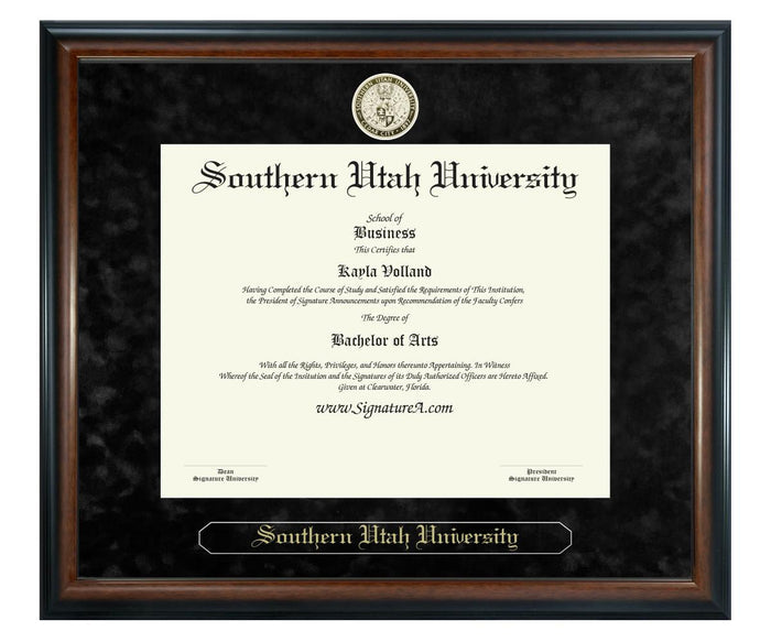 Southern Utah University Diploma Frame (SN)