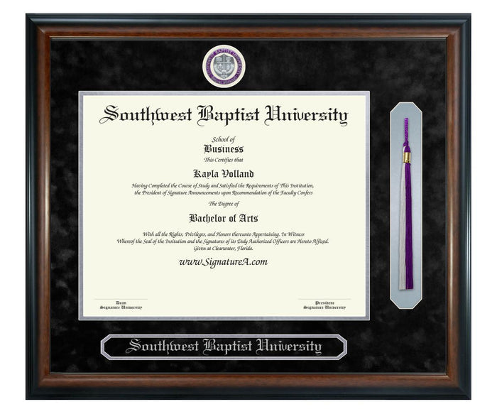 Southwest Baptist University Diploma Frame (SNT)