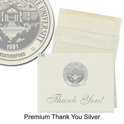 Southwestern Oklahoma State University Thank You Cards