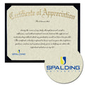 Spalding University Certificate of Appreciation