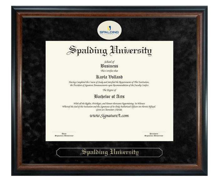 Spalding University Diploma Frame (SN)