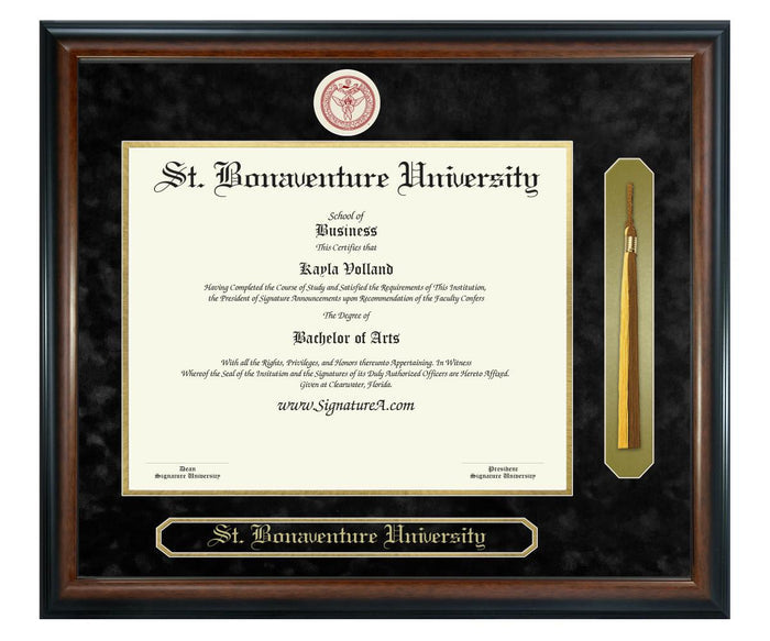 St. Bonaventure University Diploma Frame (SNT)