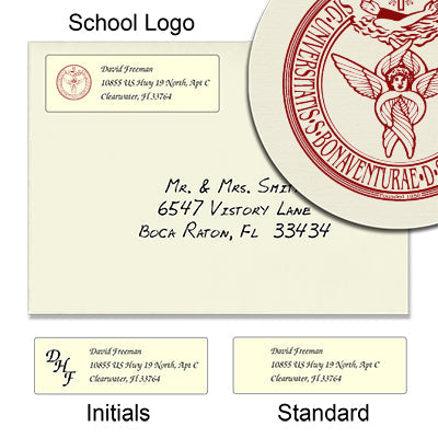 St. Bonaventure University Return Address Labels
