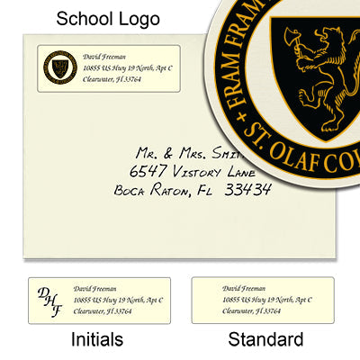St. Olaf College Return Address Labels