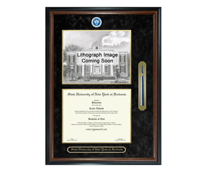 State University of New York at Fredonia Diploma Frame (SNTL)