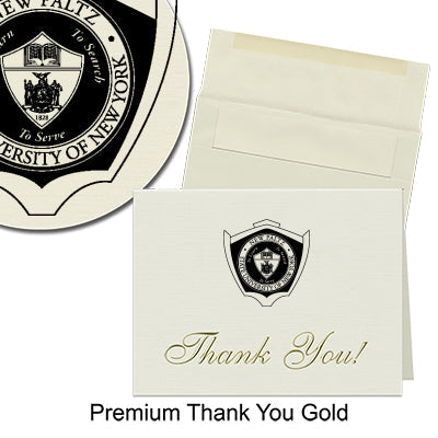 State University of New York at New Paltz Thank You Cards
