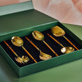 Sunlit Harmony | 6-Piece Gold & Bronze Serving Set