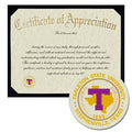 Tarleton State University Certificate of Appreciation