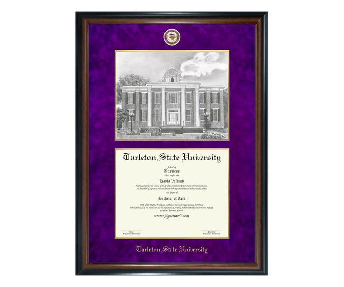 Tarleton State University Diploma Frame (SNL)