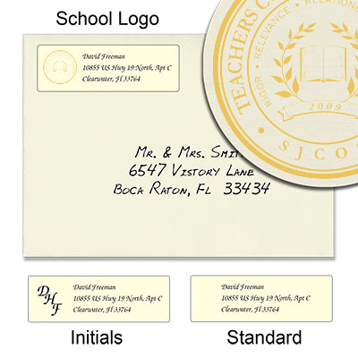 Teachers College of San Joaquin Return Address Labels
