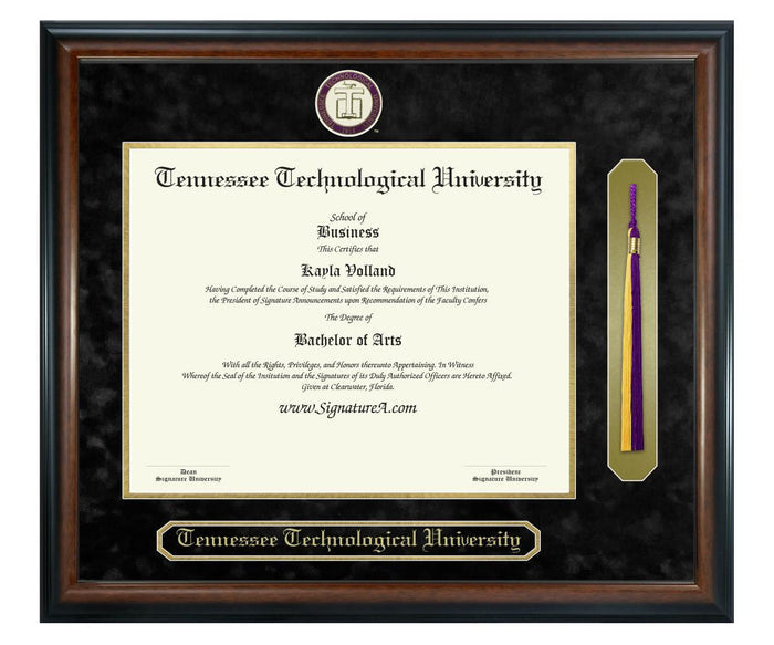 Tennessee Technological University Diploma Frame (SNT)