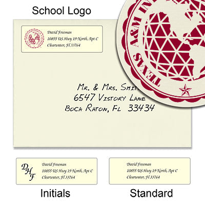 Texas A&M International University Return Address Labels