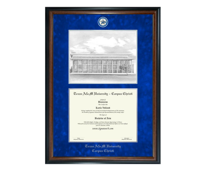 Texas A&M University - Corpus Christi Diploma Frame (SNL)