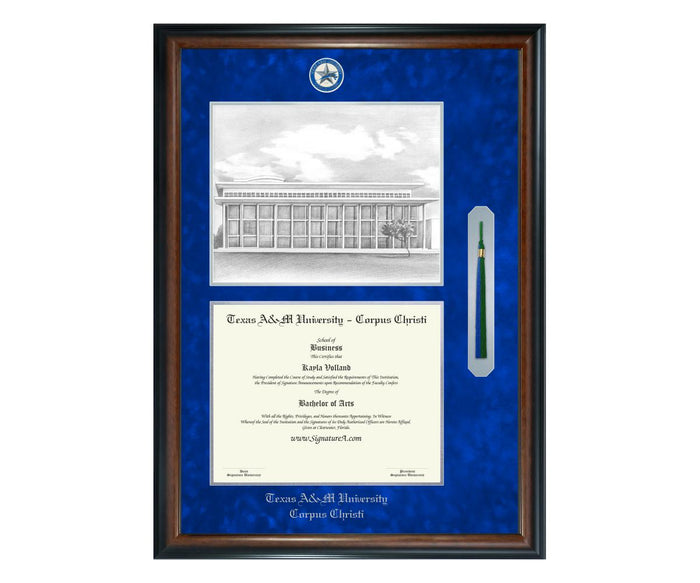 Texas A&M University - Corpus Christi Diploma Frame (SNTL)
