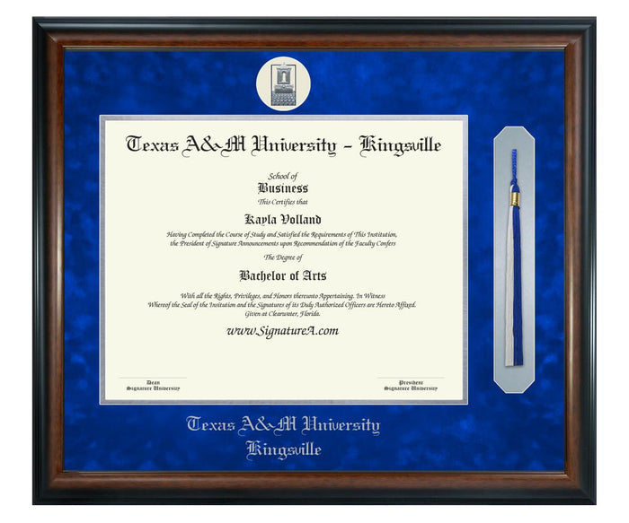 Texas A&M University - Kingsville Diploma Frame (SNT)