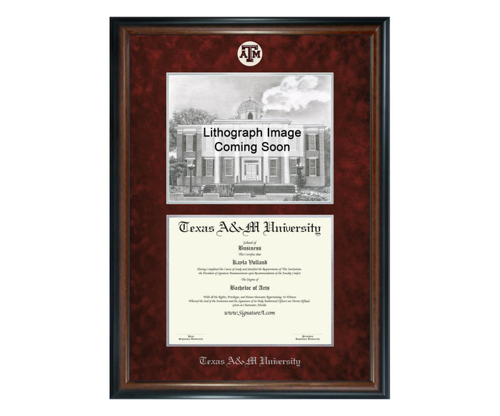 Texas A&M University Diploma Frame (SNL)
