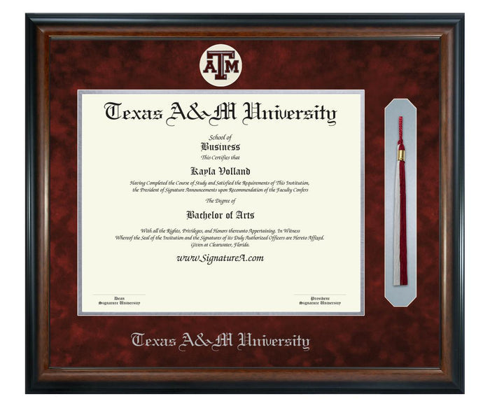 Texas A&M University Diploma Frame (SNT)