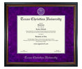 Texas Christian University Diploma Frame (SN)