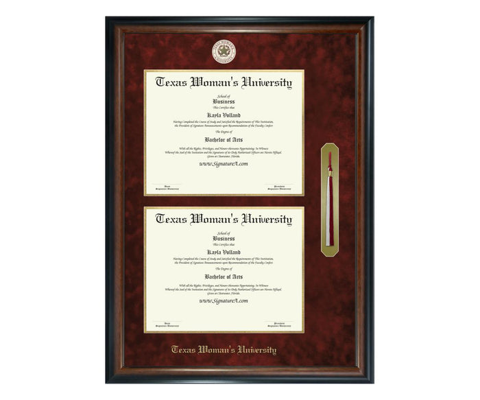Texas Woman's University Diploma Frame (DSNT)