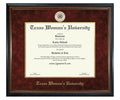 Texas Woman's University Diploma Frame (SN)