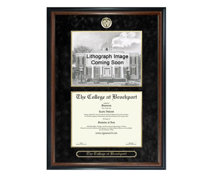 The College at Brockport Diploma Frame (SNL)