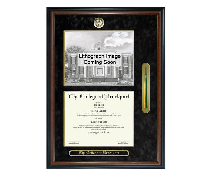The College at Brockport Diploma Frame (SNTL)