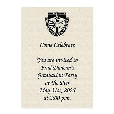 The College at Brockport Personal Notecard