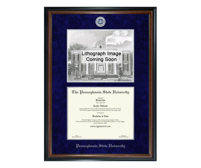 The Pennsylvania State University Diploma Frame (SNL)