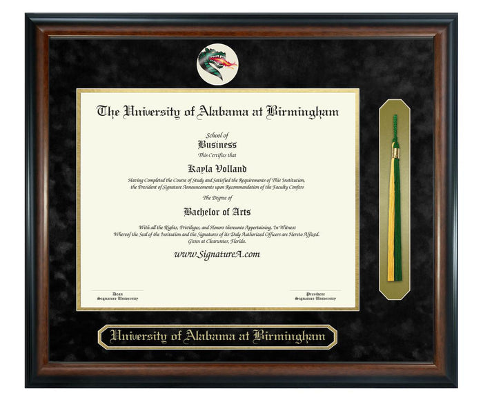 The University of Alabama at Birmingham Diploma Frame (SNT)