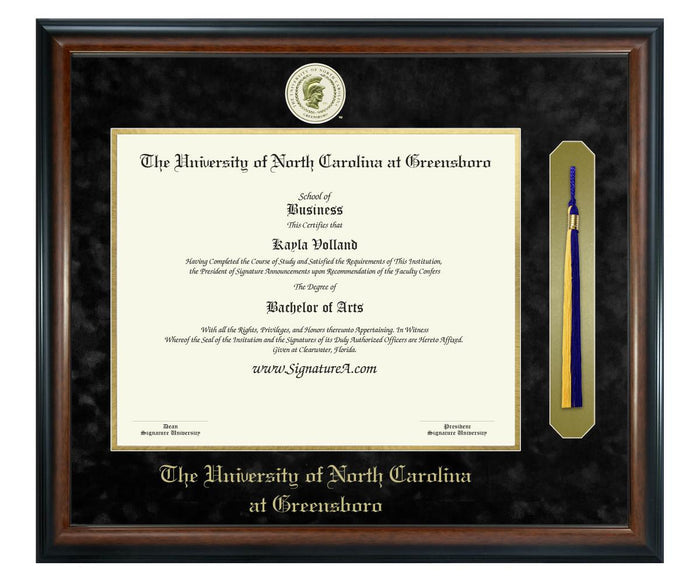 The University of North Carolina at Greensboro Diploma Frame (SNT)