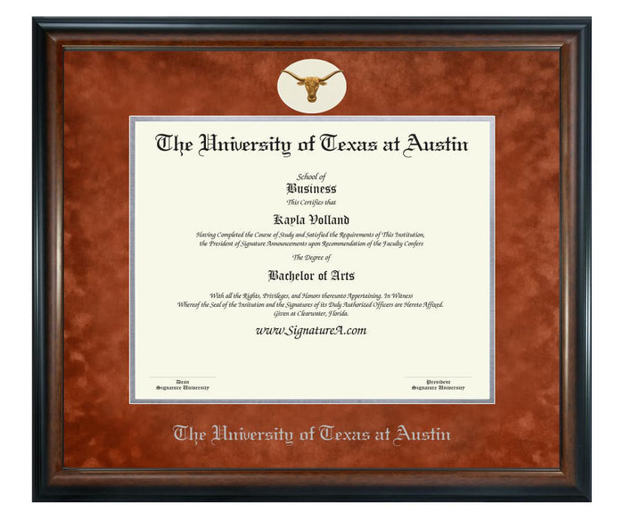 The University of Texas at Austin Diploma Frame (SN)