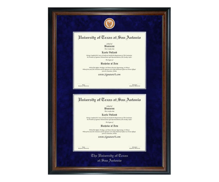 The University of Texas at San Antonio Diploma Frame (DSN)
