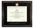 The University of Texas Health Science Center at San Antonio Diploma Frame (SN)