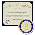 Toccoa Falls College Certificate of Appreciation