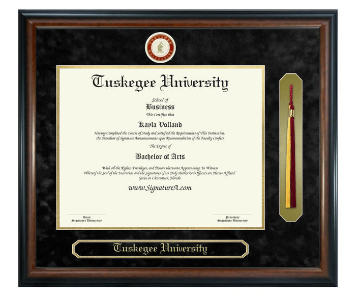 Tuskegee University Diploma Frame (SNT)