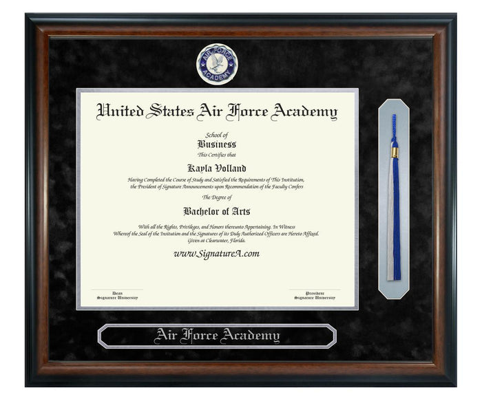 United States Air Force Academy Diploma Frame (SNT)